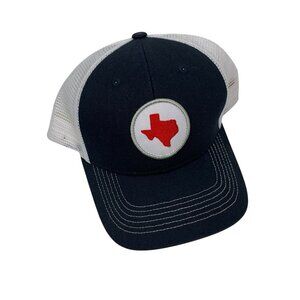 Tumbleweed Texstyles Hat One Size Blue White Texas Patch Trucker Cap